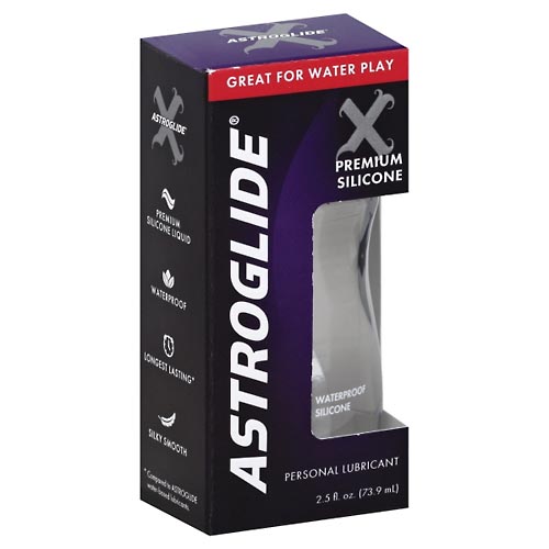 Image for Astroglide Personal Lubricant, Premium Silicone,2.5oz from Dave's Pharmacy