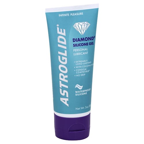Image for Astroglide Personal Lubricant, Diamond Silicone Gel,3oz from Dave's Pharmacy