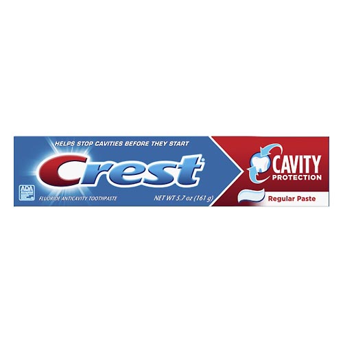 Image for Crest Toothpaste, Fluoride Anticavity, Cavity Protection, Regular Paste,5.7oz from Dave's Pharmacy