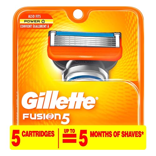 Image for Gillette Cartridges,5ea from Dave's Pharmacy