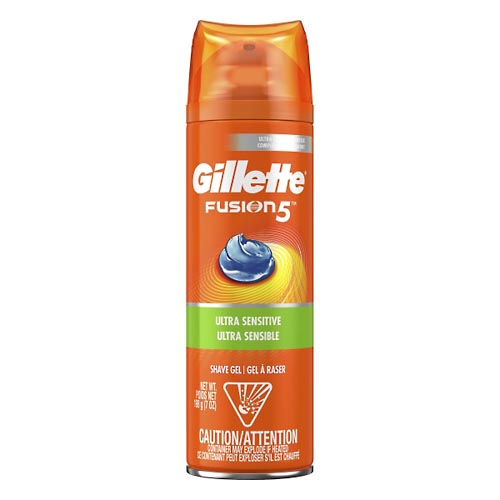 Image for Gillette Shave Gel, Ultra Sensitive,198gr from Dave's Pharmacy