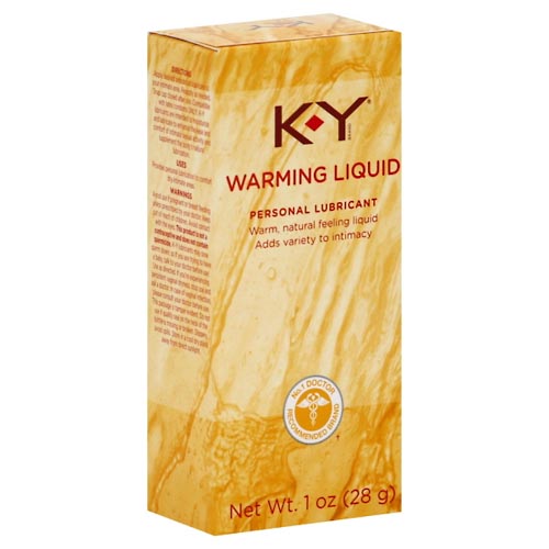 Image for KY Personal Lubricant, Warming Liquid,1oz from Dave's Pharmacy
